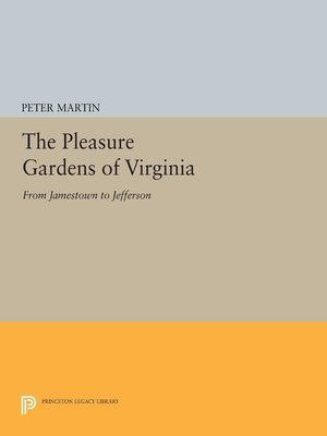 cover image of The Pleasure Gardens of Virginia